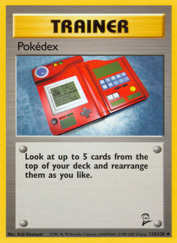 Pokedex (115/130) [Base Set 2] | Exor Games New Glasgow