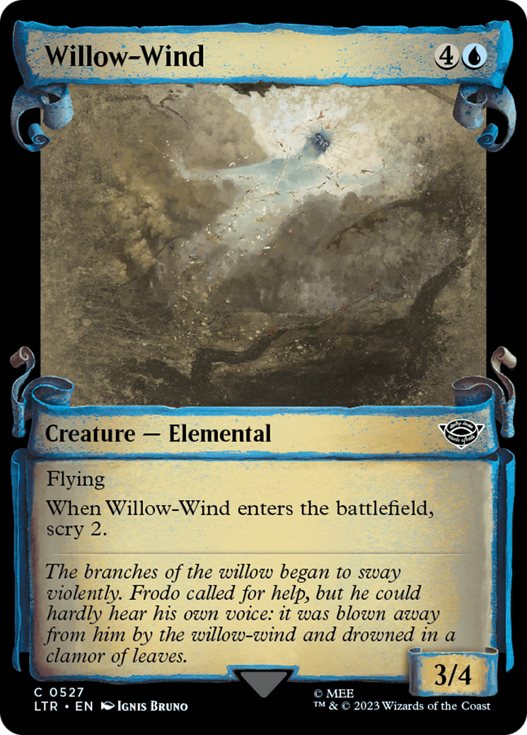 Willow-Wind [The Lord of the Rings: Tales of Middle-Earth Showcase Scrolls] | Exor Games New Glasgow