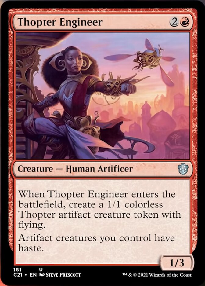 Thopter Engineer [Commander 2021] | Exor Games New Glasgow