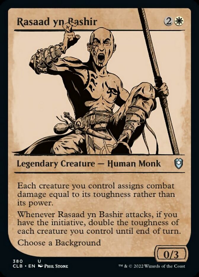 Rasaad yn Bashir (Showcase) [Commander Legends: Battle for Baldur's Gate] | Exor Games New Glasgow