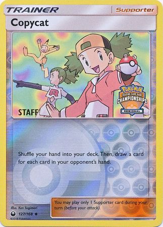 Copycat (127/168) (Regional Championship Promo Staff) [Sun & Moon: Celestial Storm] | Exor Games New Glasgow