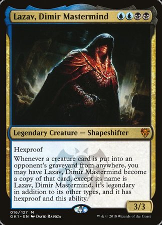 Lazav, Dimir Mastermind [GRN Guild Kit] | Exor Games New Glasgow
