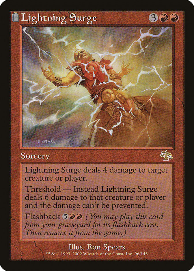 Lightning Surge [Judgment] | Exor Games New Glasgow