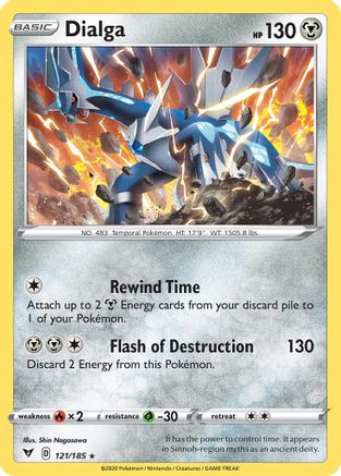 Dialga (121/185) (Theme Deck Exclusive) [Sword & Shield: Vivid Voltage] | Exor Games New Glasgow