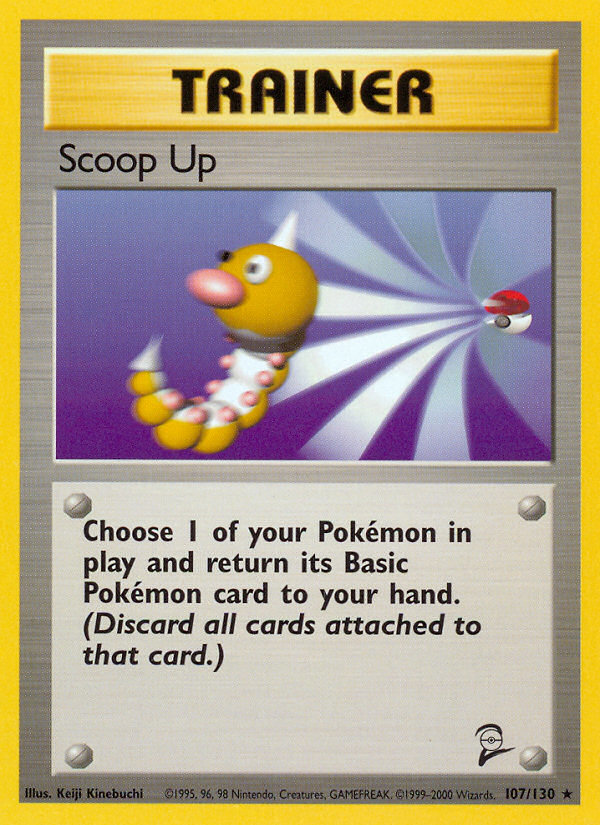 Scoop Up (107/130) [Base Set 2] | Exor Games New Glasgow