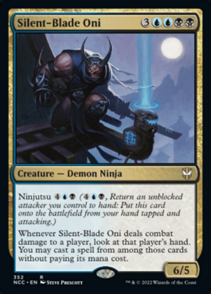 Silent-Blade Oni [Streets of New Capenna Commander] | Exor Games New Glasgow