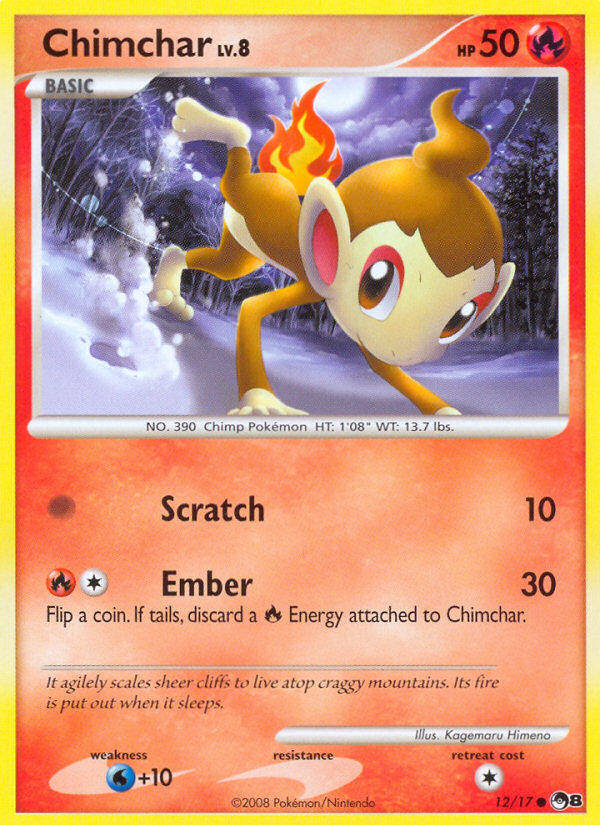 Chimchar (12/17) [POP Series 8] | Exor Games New Glasgow