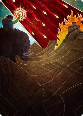 Stone Rain Art Card [Strixhaven: School of Mages Art Series] | Exor Games New Glasgow