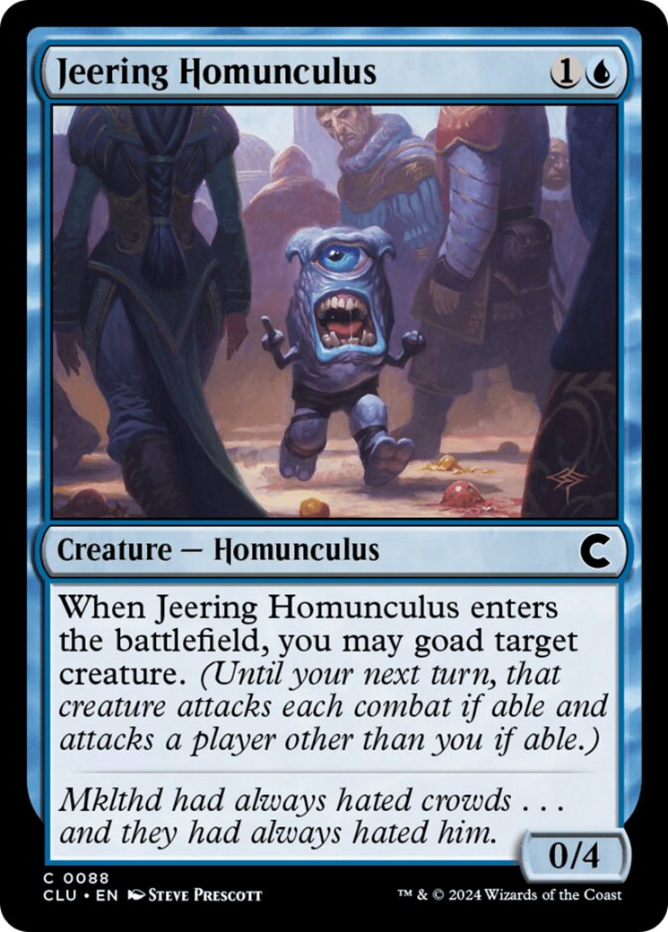 Jeering Homunculus [Ravnica: Clue Edition] | Exor Games New Glasgow