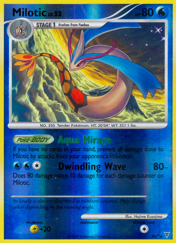 Milotic (SH7) [Platinum: Supreme Victors] | Exor Games New Glasgow