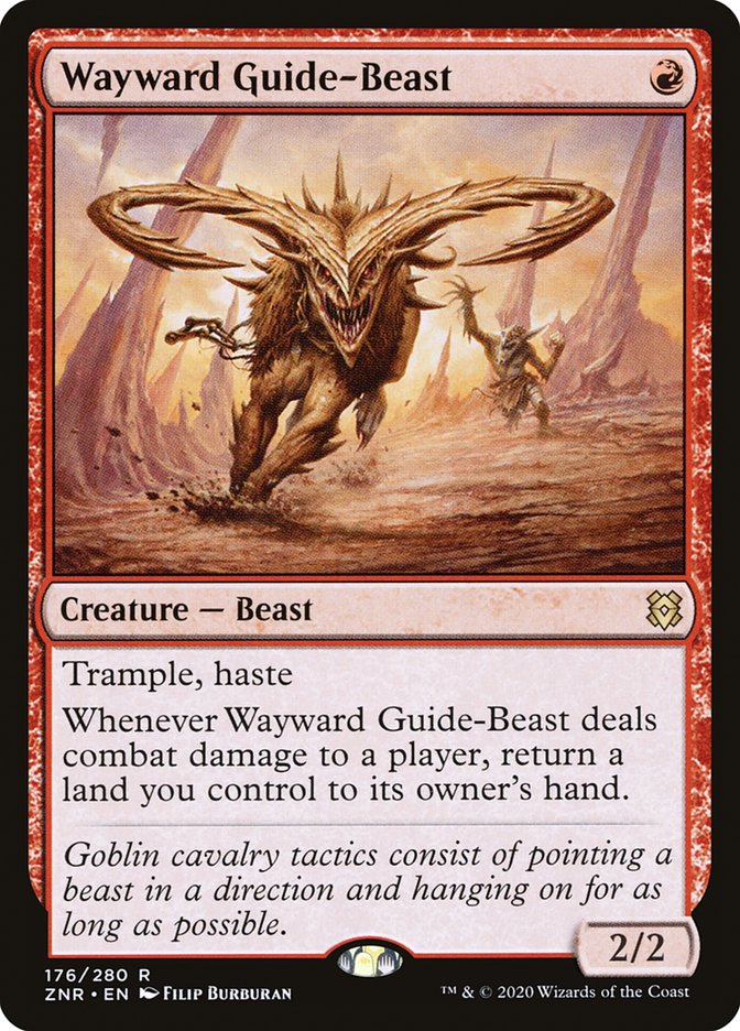 Wayward Guide-Beast [Zendikar Rising] | Exor Games New Glasgow