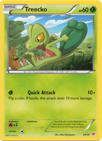 Treecko (24/30) [XY: Trainer Kit 2 - Latias] | Exor Games New Glasgow