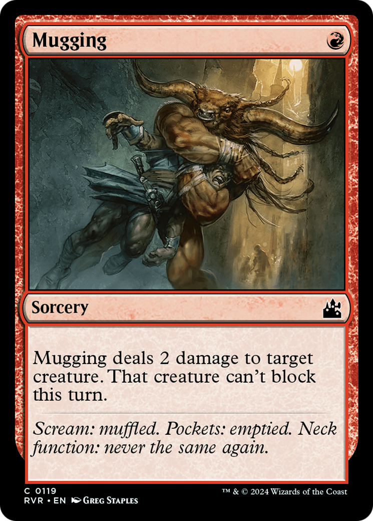 Mugging [Ravnica Remastered] | Exor Games New Glasgow