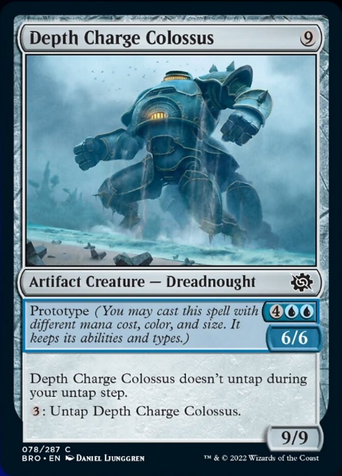 Depth Charge Colossus [The Brothers' War] | Exor Games New Glasgow