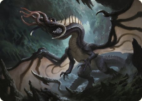 Brainstealer Dragon Art Card [Commander Legends: Battle for Baldur's Gate Art Series] | Exor Games New Glasgow