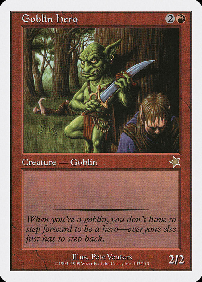 Goblin Hero [Starter 1999] | Exor Games New Glasgow