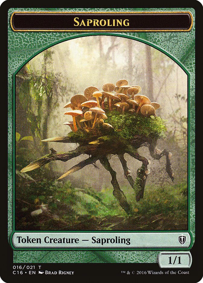 Saproling (016/021) [Commander 2016 Tokens] | Exor Games New Glasgow