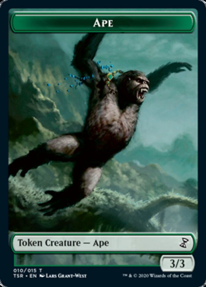 Ape Token [Time Spiral Remastered Tokens] | Exor Games New Glasgow