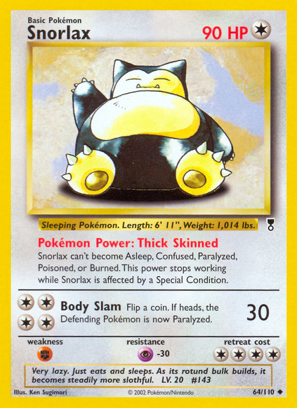 Snorlax (64/110) [Legendary Collection] | Exor Games New Glasgow