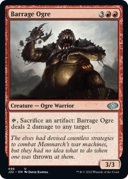 Barrage Ogre [Jumpstart 2022] | Exor Games New Glasgow