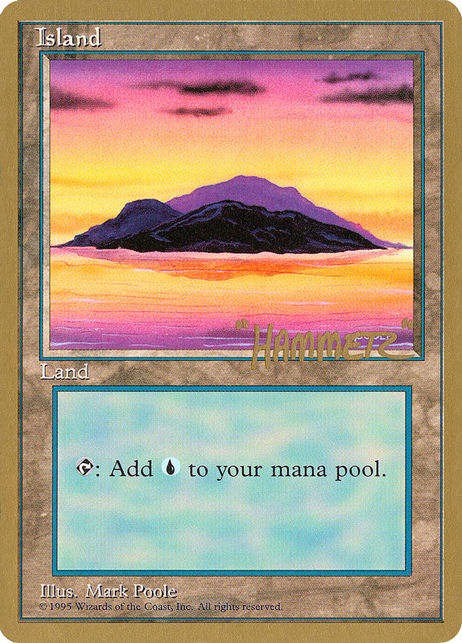 Island (shr368) (Shawn "Hammer" Regnier) [Pro Tour Collector Set] | Exor Games New Glasgow