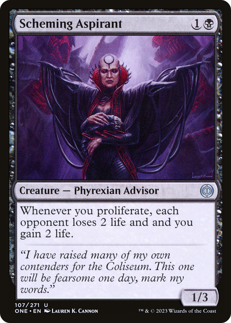 Scheming Aspirant [Phyrexia: All Will Be One] | Exor Games New Glasgow