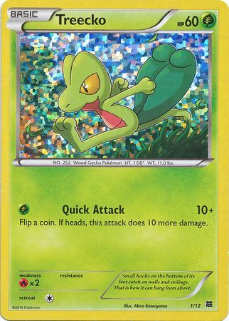 Treecko (1/12) [McDonald's Promos: 2015 Collection] | Exor Games New Glasgow