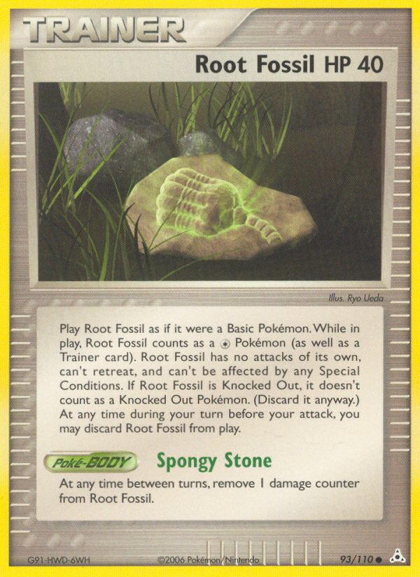 Root Fossil (93/110) [EX: Holon Phantoms] | Exor Games New Glasgow