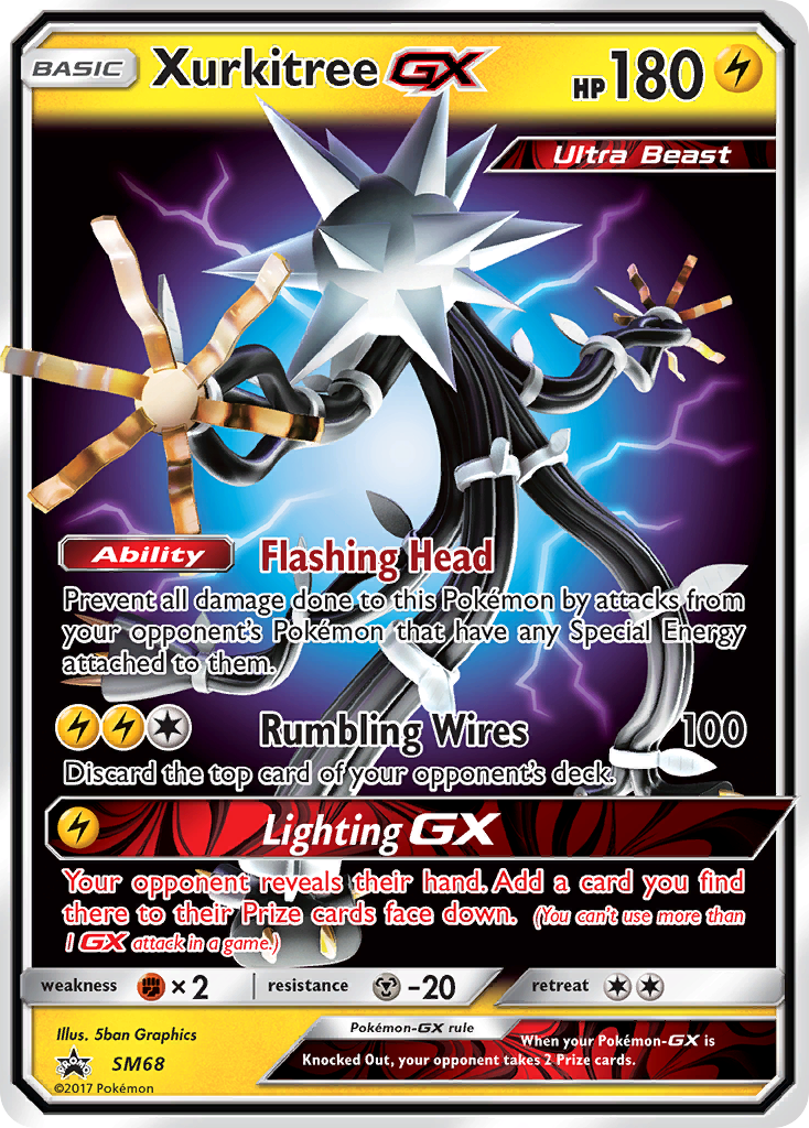 Xurkitree GX (SM68) [Sun & Moon: Black Star Promos] | Exor Games New Glasgow