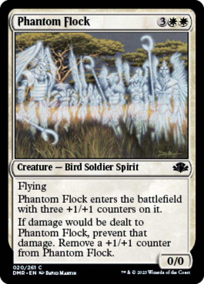 Phantom Flock [Dominaria Remastered] | Exor Games New Glasgow