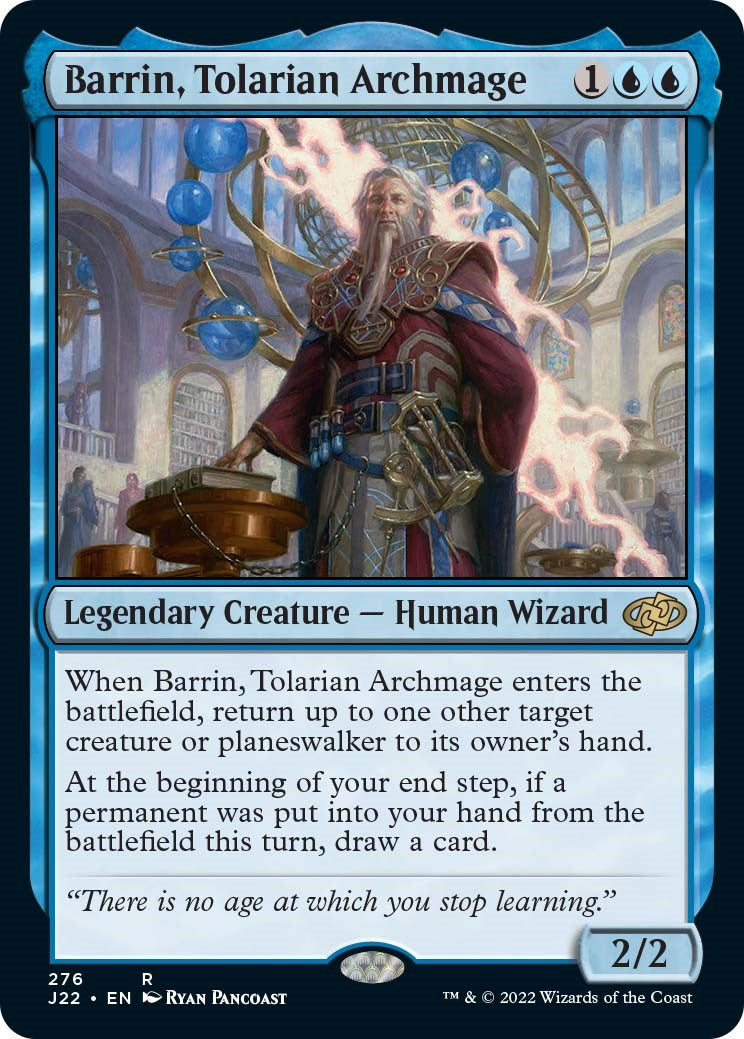 Barrin, Tolarian Archmage [Jumpstart 2022] | Exor Games New Glasgow