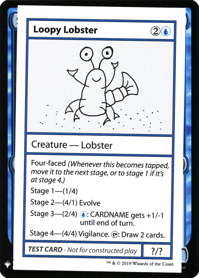 Loopy Lobster [Mystery Booster Playtest Cards] | Exor Games New Glasgow