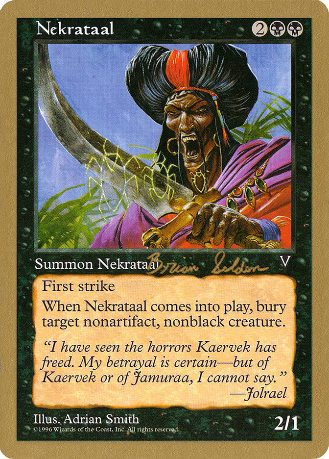 Nekrataal (Brian Selden) [World Championship Decks 1998] | Exor Games New Glasgow