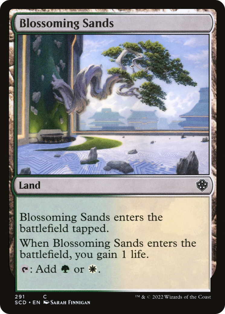 Blossoming Sands [Starter Commander Decks] | Exor Games New Glasgow