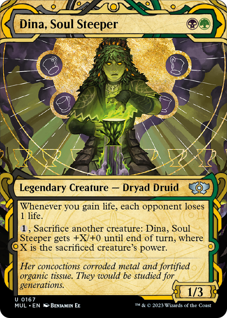 Dina, Soul Steeper (Halo Foil) [Multiverse Legends] | Exor Games New Glasgow