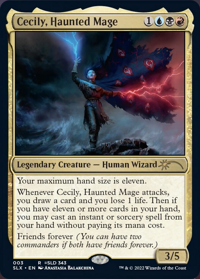 Cecily, Haunted Mage [Secret Lair: Universes Within] | Exor Games New Glasgow