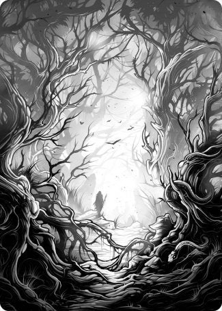 Forest 1 Art Card [Innistrad: Midnight Hunt Art Series] | Exor Games New Glasgow