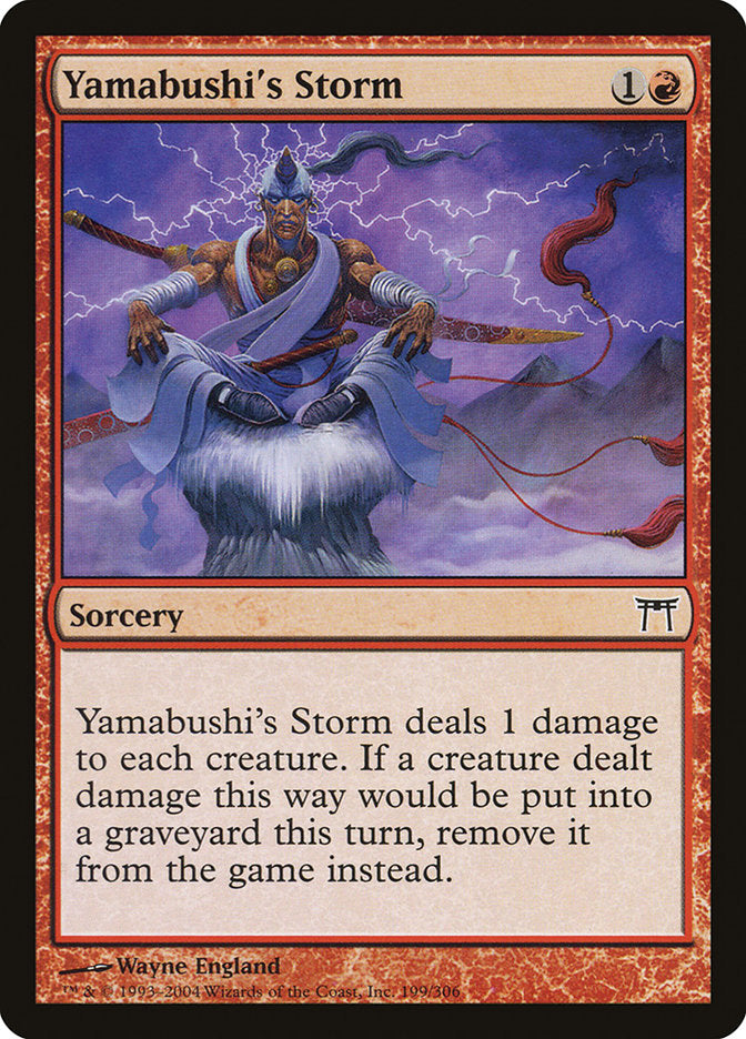 Yamabushi's Storm [Champions of Kamigawa] | Exor Games New Glasgow