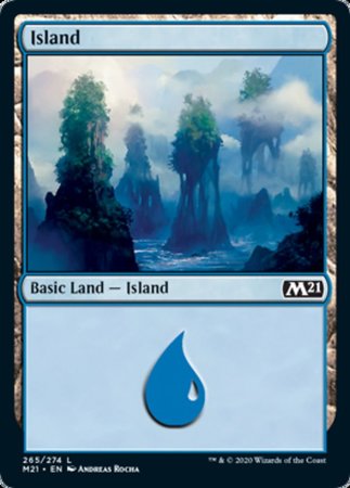 Island (265) [Core Set 2021] | Exor Games New Glasgow