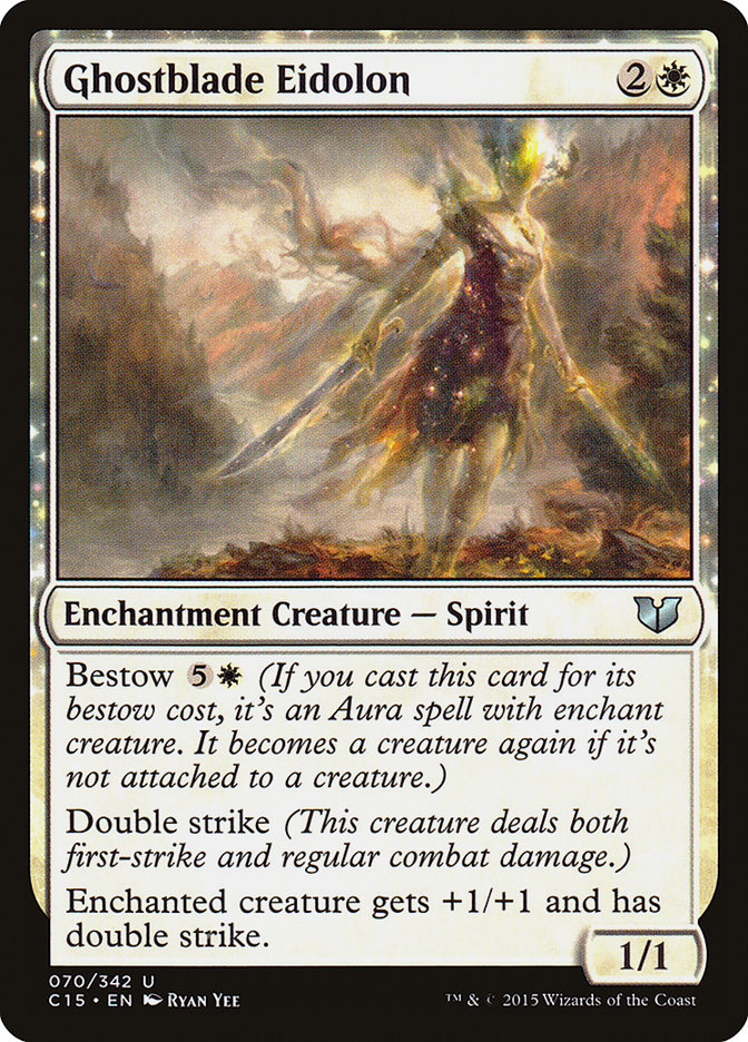 Ghostblade Eidolon [Commander 2015] | Exor Games New Glasgow