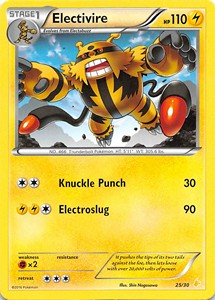 Electivire (25/30) [XY: Trainer Kit 3 - Pikachu Libre] | Exor Games New Glasgow