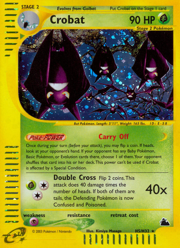 Crobat (H5/H32) [Skyridge] | Exor Games New Glasgow