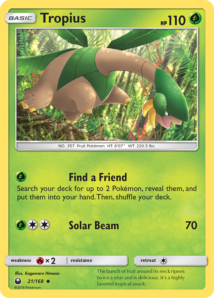 Tropius (21/168) [Sun & Moon: Celestial Storm] | Exor Games New Glasgow