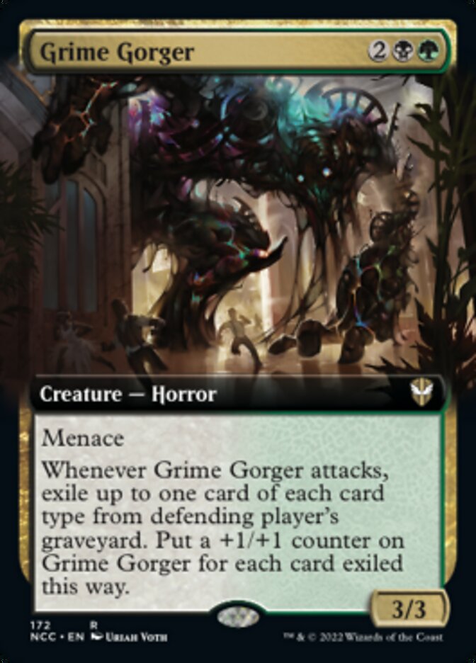 Grime Gorger (Extended Art) [Streets of New Capenna Commander] | Exor Games New Glasgow