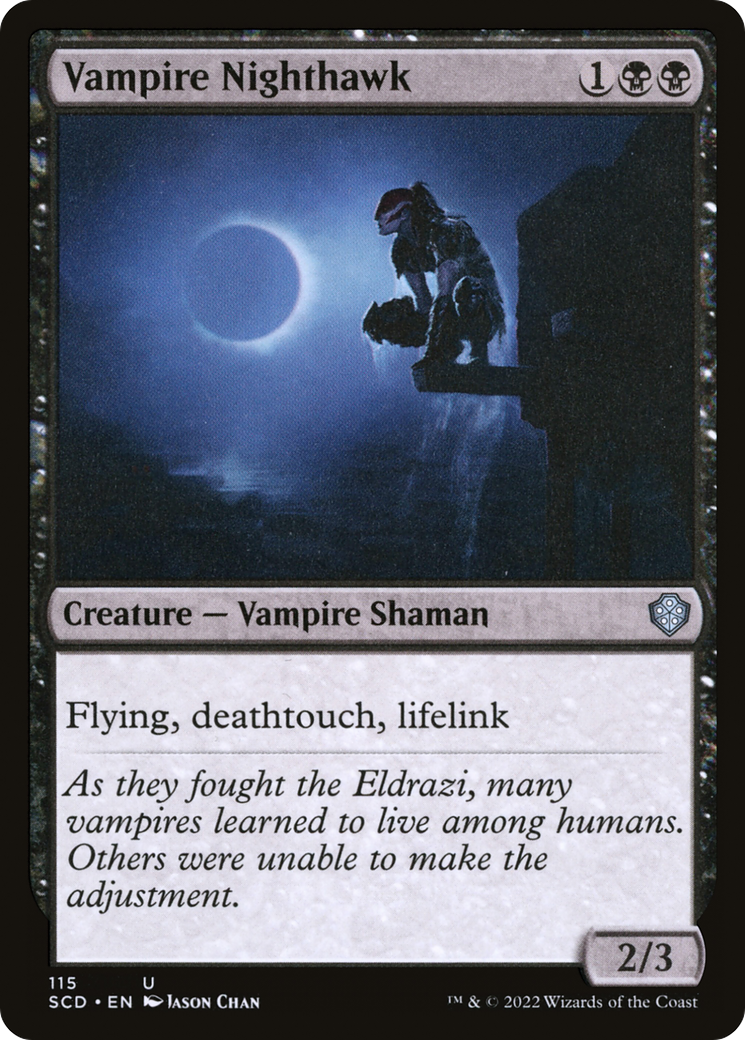 Vampire Nighthawk [Starter Commander Decks] | Exor Games New Glasgow