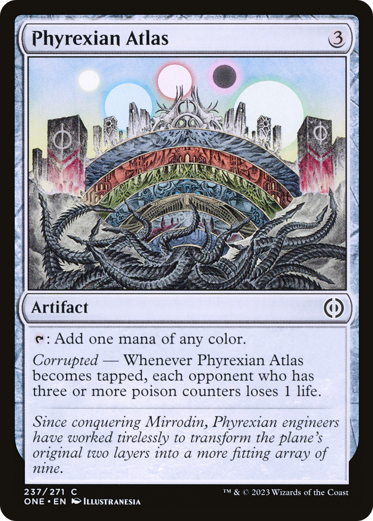 Phyrexian Atlas [Phyrexia: All Will Be One] | Exor Games New Glasgow