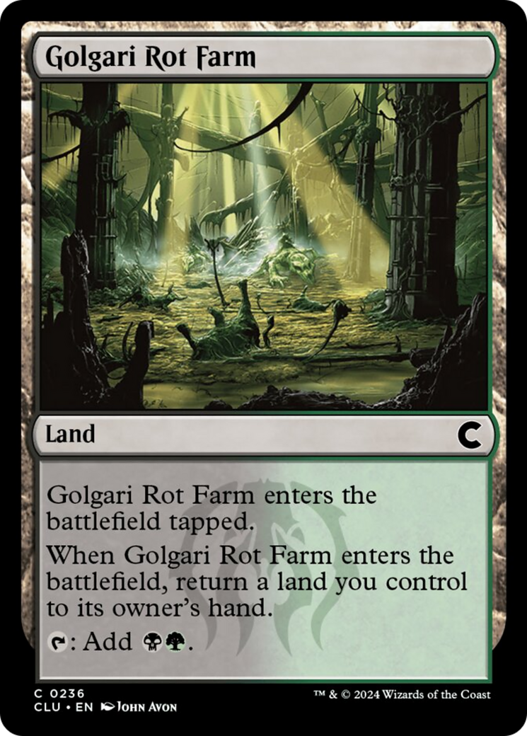 Golgari Rot Farm [Ravnica: Clue Edition] | Exor Games New Glasgow