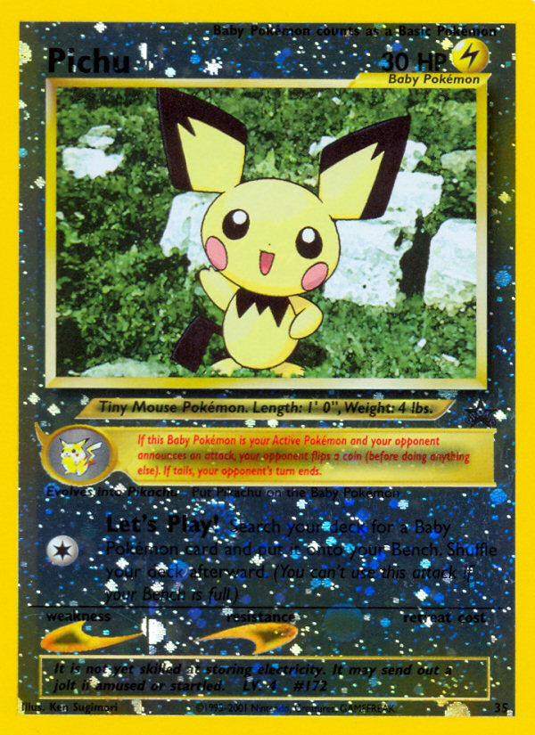 Pichu (35) [Wizards of the Coast: Black Star Promos] | Exor Games New Glasgow