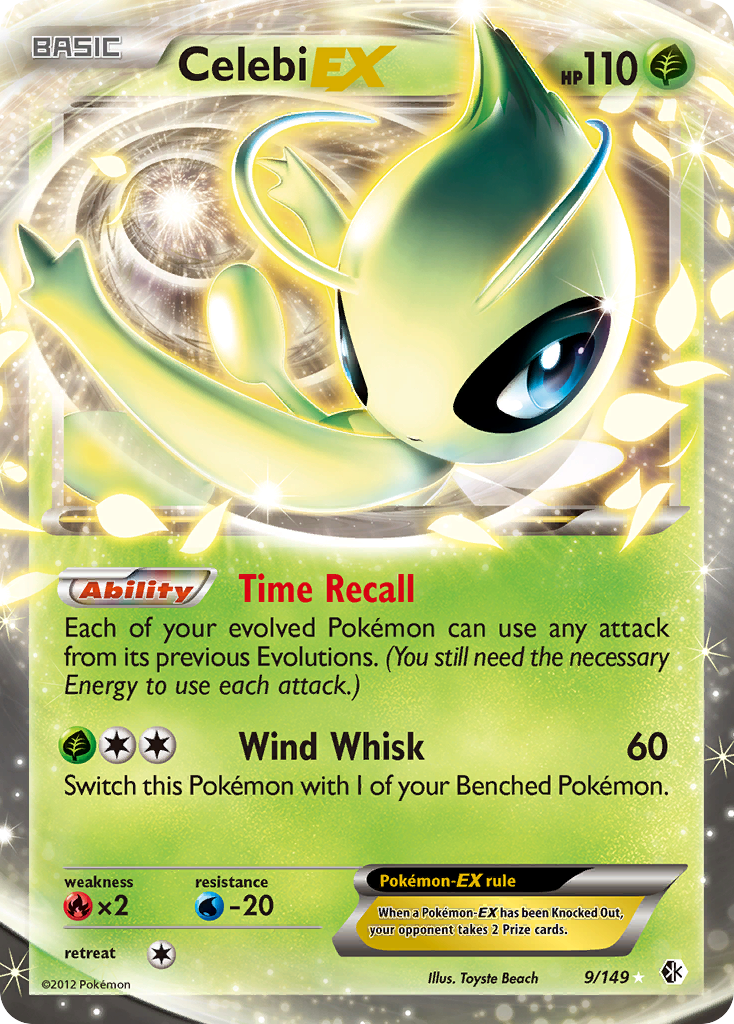 Celebi EX (9/149) [Black & White: Boundaries Crossed] | Exor Games New Glasgow