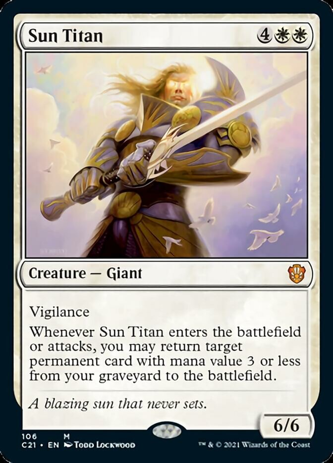 Sun Titan [Commander 2021] | Exor Games New Glasgow